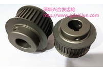 Hard anode synchronous pulley