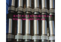 Precision gear shaft mass production